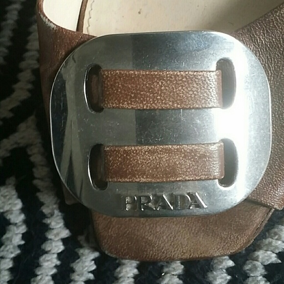 PRADA open toe slide mules - Picture 5 of 6
